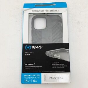 Speck Presidio Grip 13ft Drop‎ Protection Case iPhone 11 Pro Black